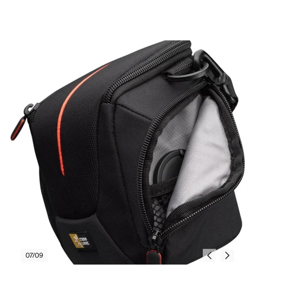Case Logic Black Camera Storage Organization Case with Strap NEW - Picture 11 of 14
